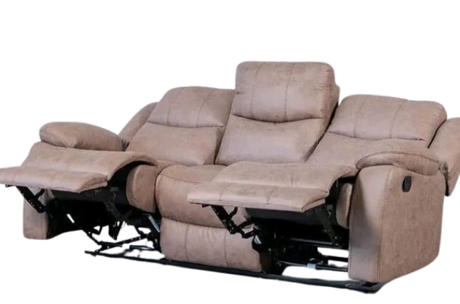 3-Seater Fabric Recliner
